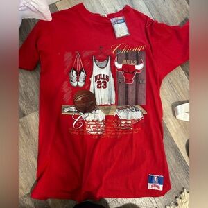 NWT vintage Nutmeg Chicago Bulls shirt